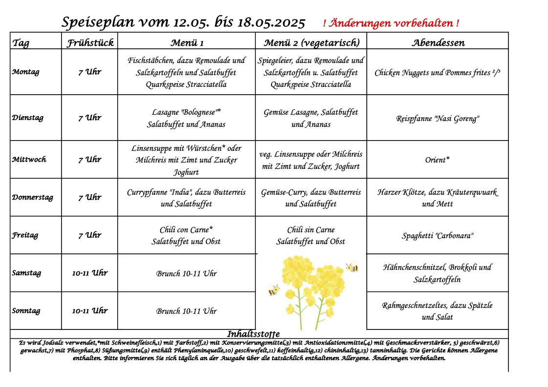 Speiseplan IMG