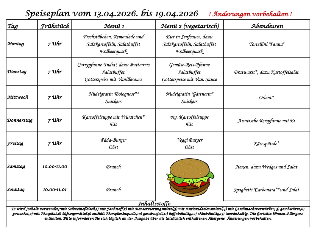 Speiseplan IMG