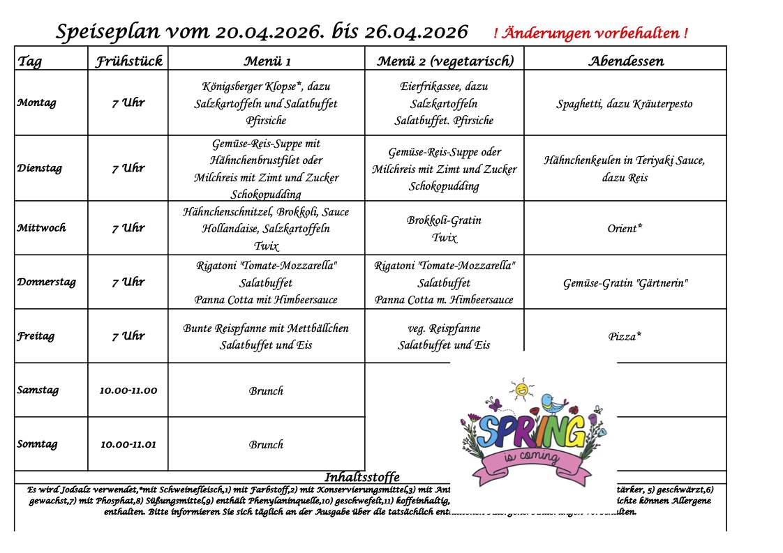Speiseplan IMG